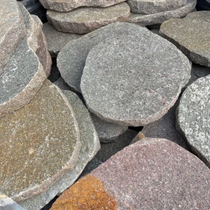 Šlapák - nášlapné kameny  PORFYR Grigio Rosa