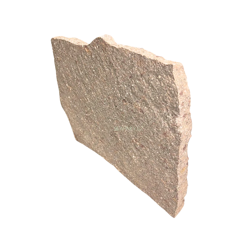 Přírodní štípaný porfyr Grigio Rosa , nepravidelné tvary tl. 10-30 mm