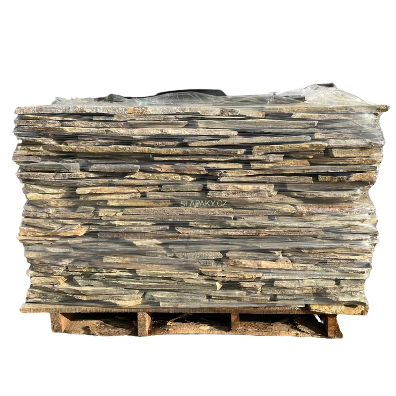 Přírodní kámen Limestone Multi  tl.10-20 mm, rozměr 20-70 cm 