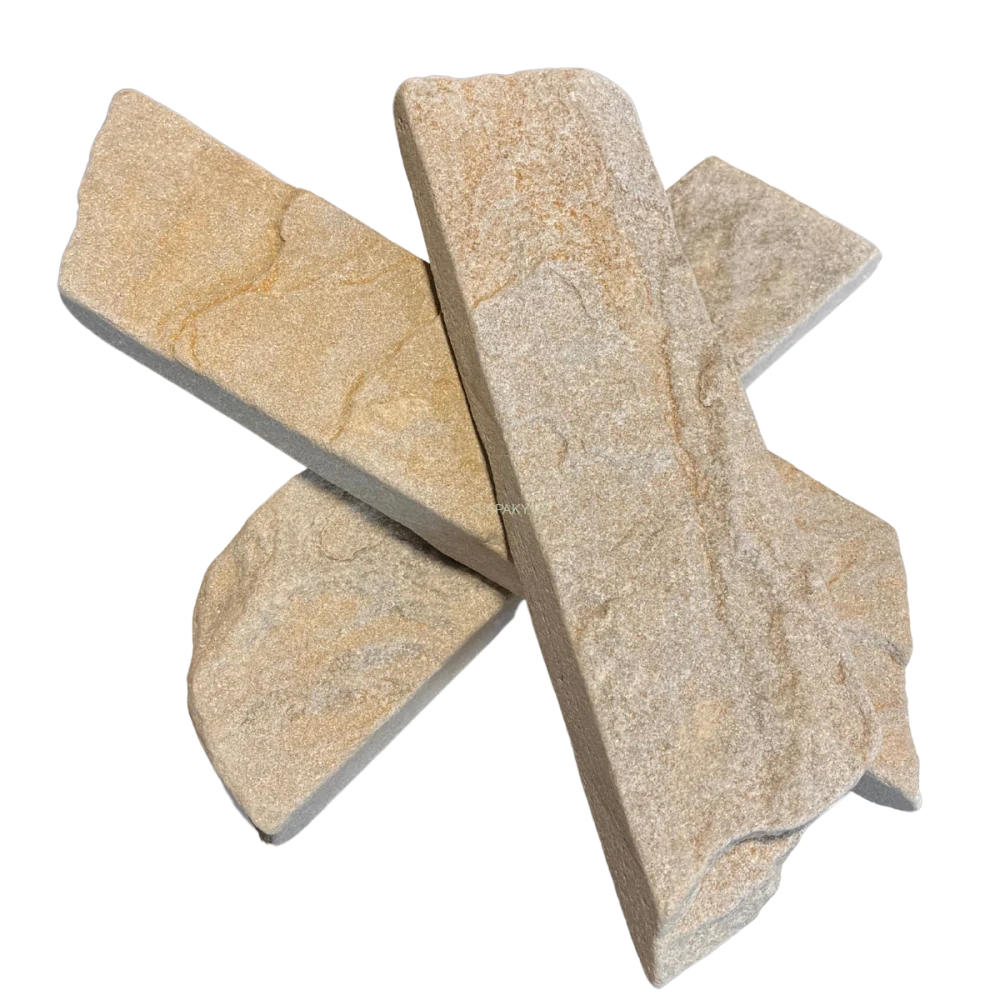 Zahradní obrubník pískovec Nela  tl.30-60 mm,výška 100 mm