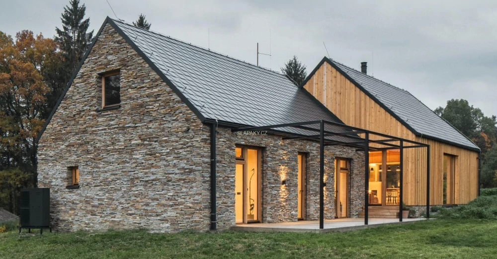 Přírodní kámen Rula Gold Brown - obklad 1 x řezaný