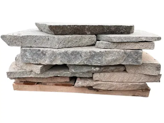 Přírodní štípaný kámen dlažba Gigante porfyr Grigio Rosa , nepravidelné tvary 