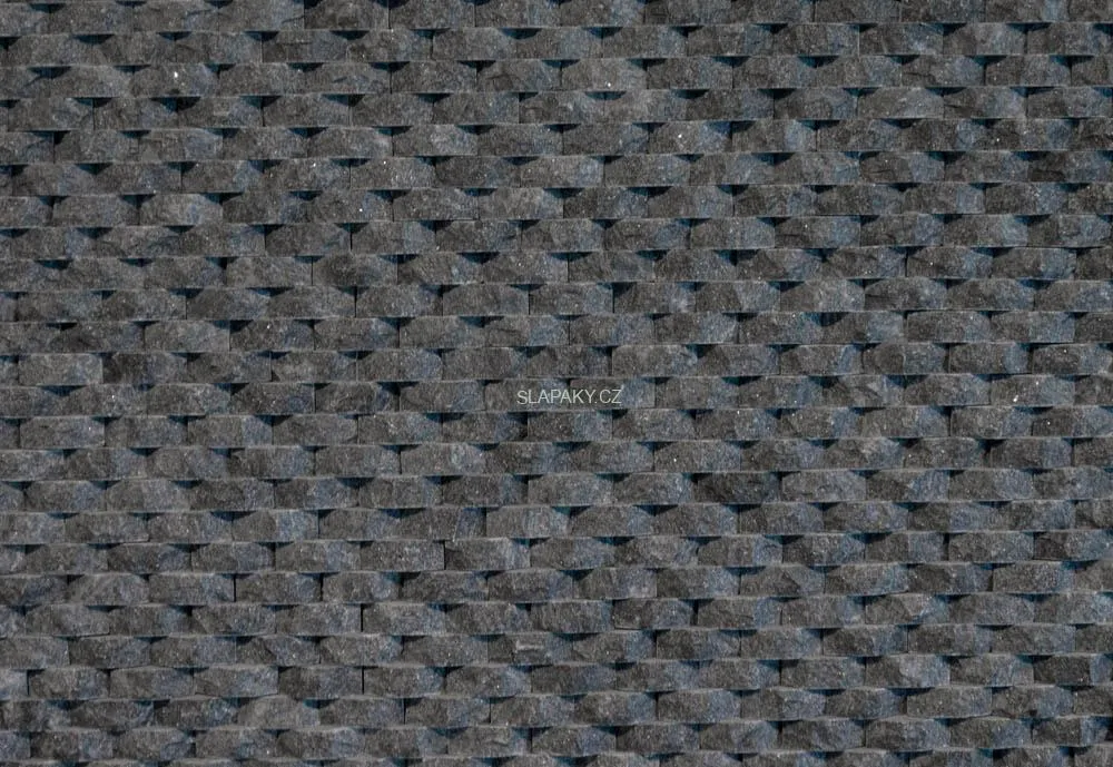 Mozaika ARMONIE Black - plastická 3D  30x30 cm