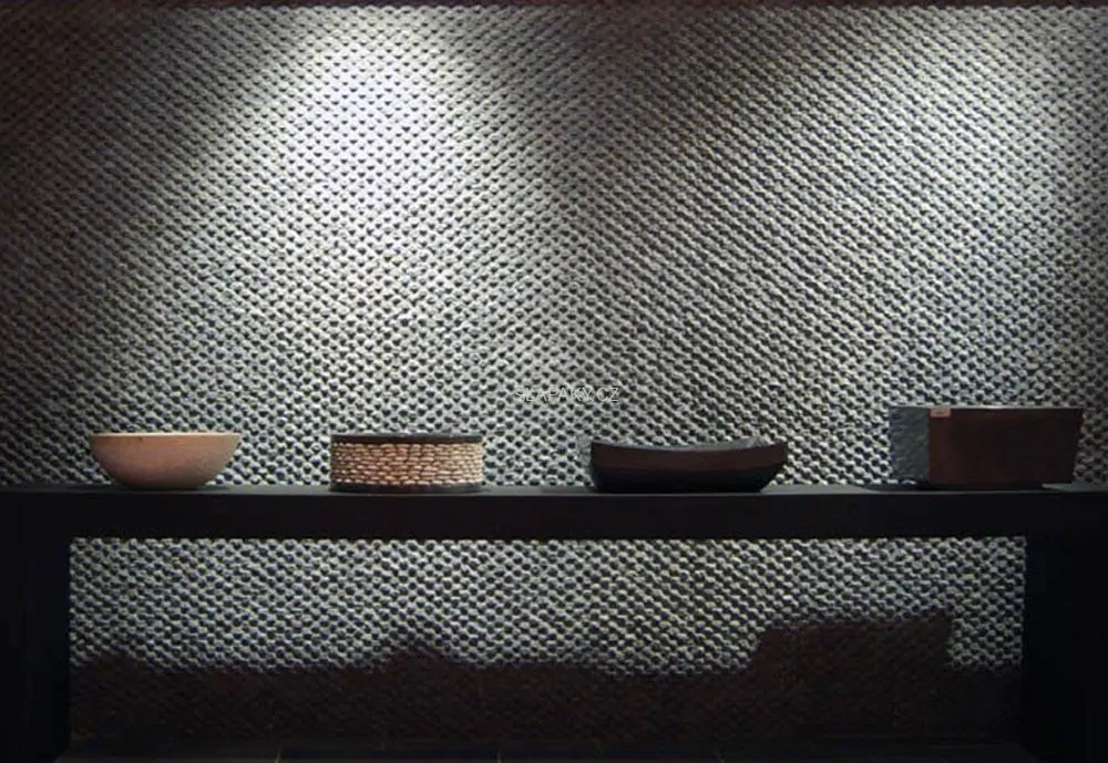 Mozaika ARMONIE Black - plastická 3D  30x30 cm