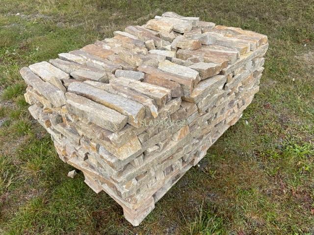 Přírodní kámen obklad Rula Gold Brown MAXI