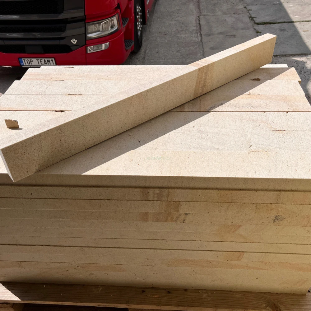 PREMIUM obrubník Pískovec tl.40 mm,výška 100 mm