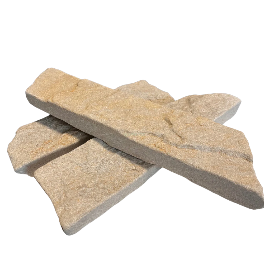 Zahradní obrubník pískovec Nela  tl.30-60 mm,výška 100 mm