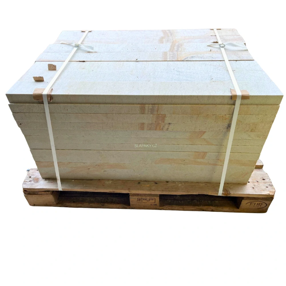 PREMIUM obrubník Pískovec tl.40 mm,výška 100 mm