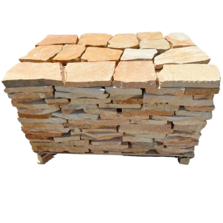 Přírodní štípaný pískovec dlažba LARA tl. 40 mm, povrch řezaný