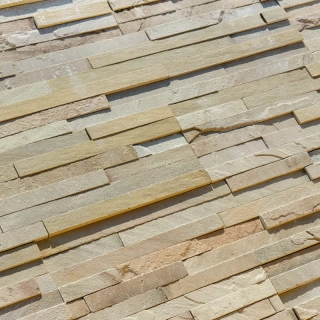 Přírodní štípaný obklad PÍSKOVEC - panel 60 x 15 cm