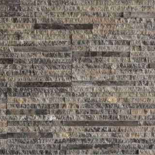 Přírodní štípaný obklad MATRIX Brown - panel 60 x 15 cm