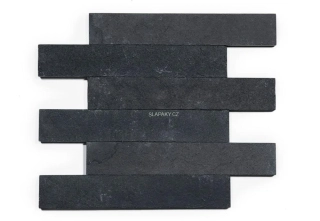 Přírodní obklad Black 5 x 30 cm 
