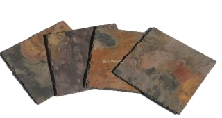 Přírodní štípaná břidlice MULTI 30x30 cm 